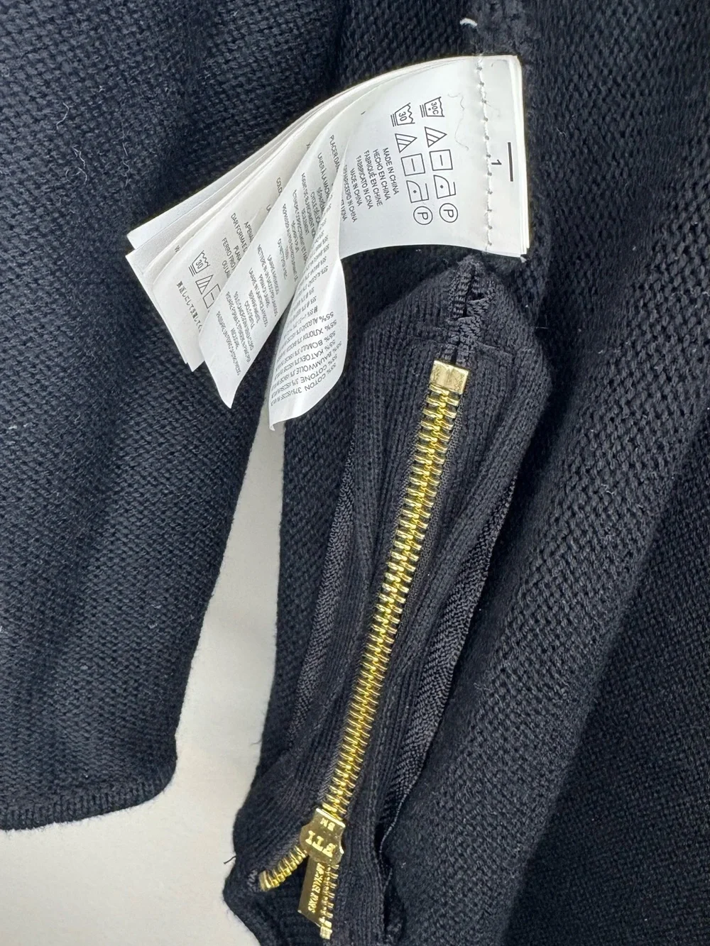 Michael Kors Black Crewneck Sweater